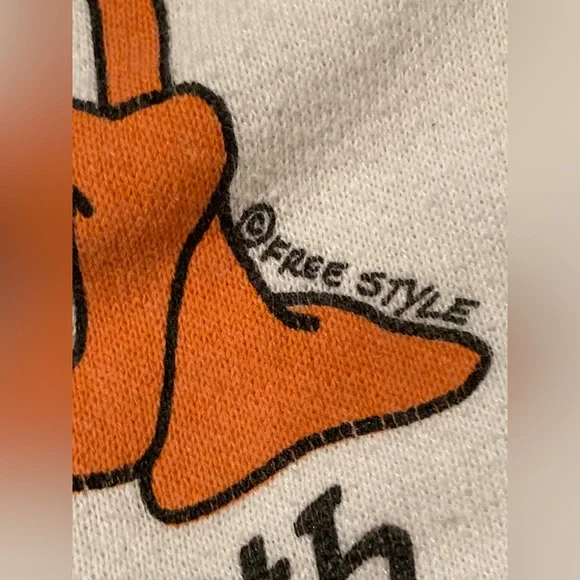 Vintage 1979 Ohio State University Freestyle Sweatshirt Geese On Earth Winter - Picture 4 of 10